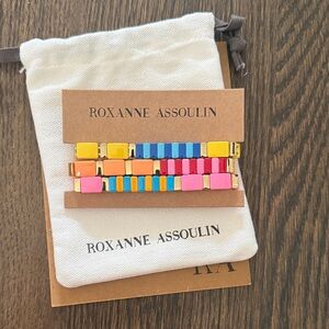 Roxanne Assoulin Multi-Color bracelets- Set of 3